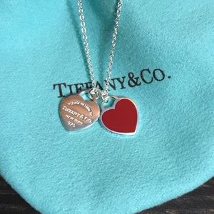 Tiffany Necklace Red Heart Discount, 56 